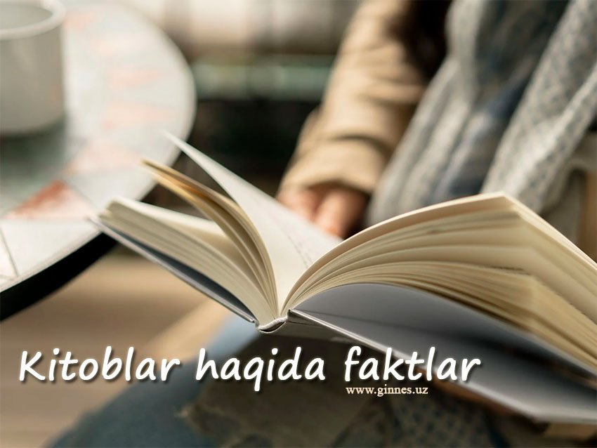 kitoblar haqida faktlar