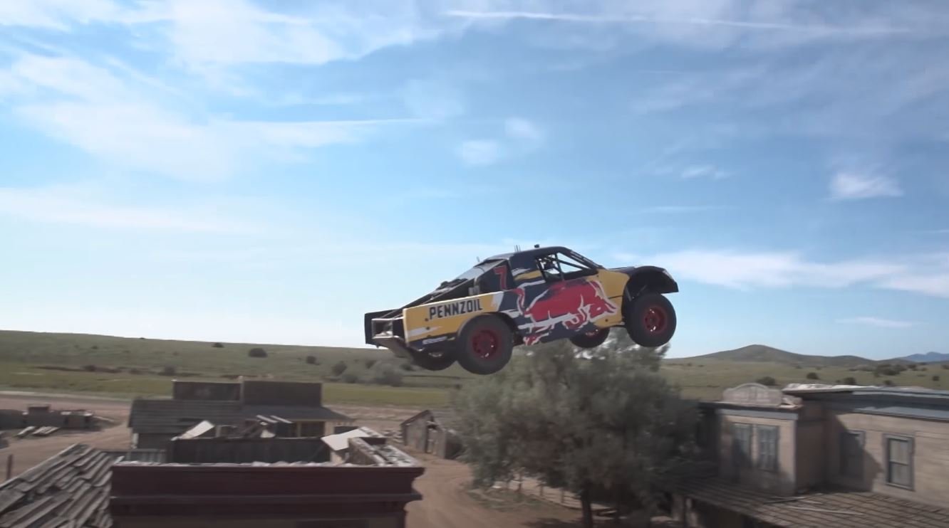 record car jump